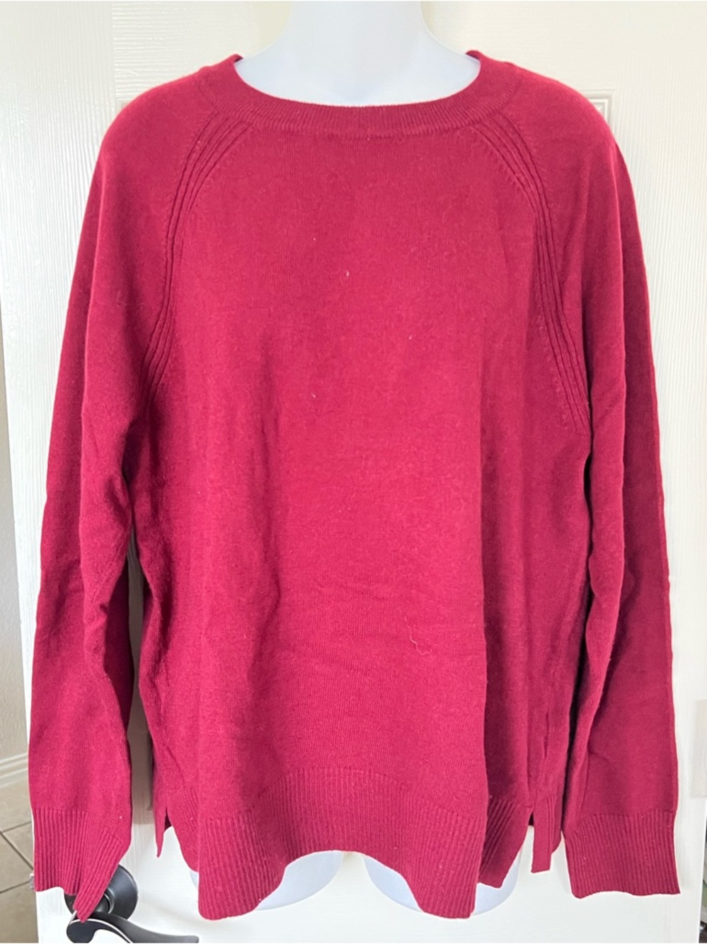 NWOT J. Crew Scoop Neck Sweater  L